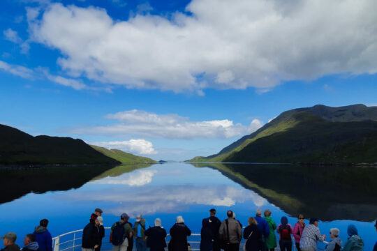 Flat calm on Killary Fjord | Killary Fjord Boat Tours